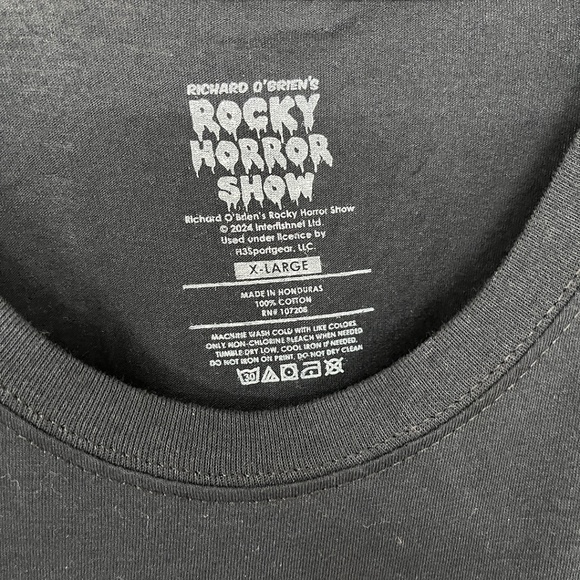 NWOT Rocky Horror Show T-Shirt XL - Picture 4 of 6